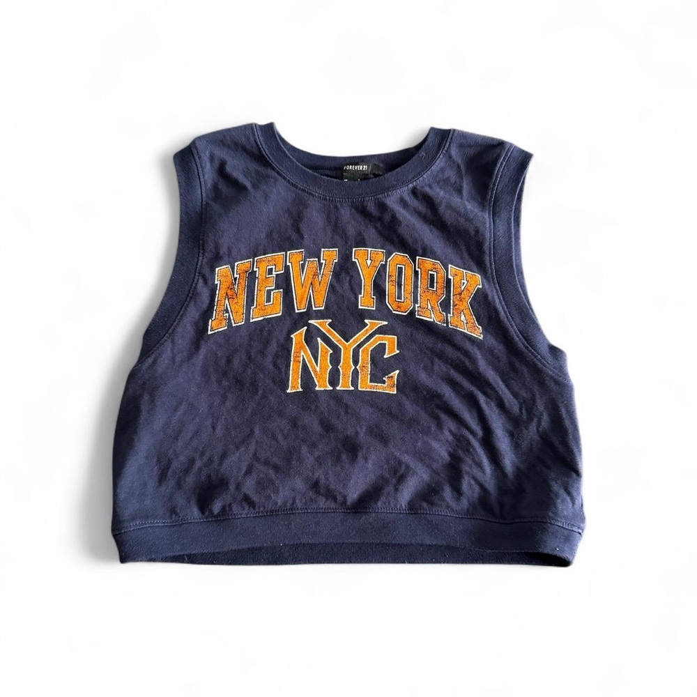 Girls Forever 21 Crop
Top New York NYC Size Large